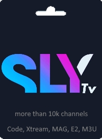 SlyTV 6 Months activation code